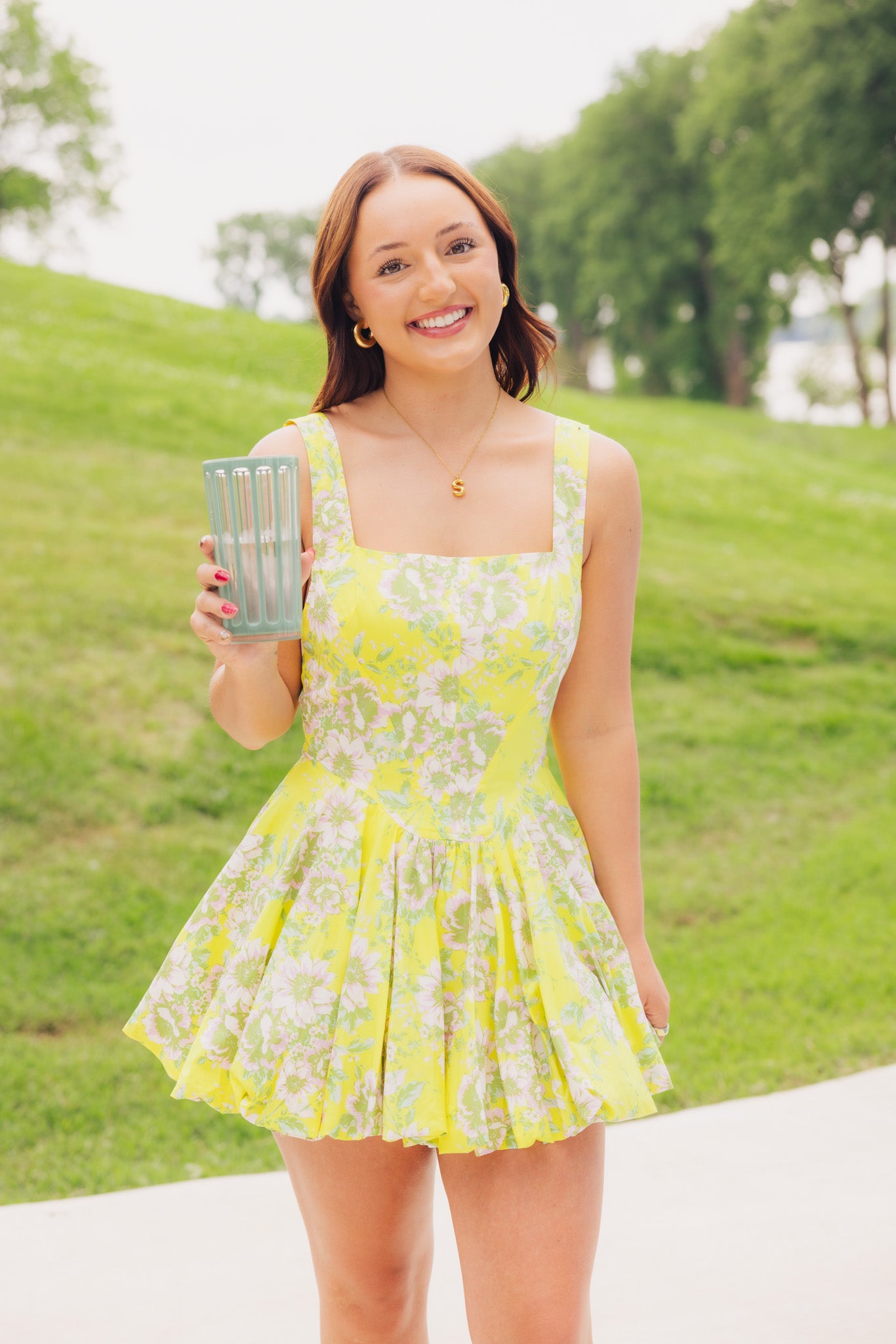 Green Villa Acrylic Tumbler